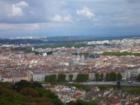 Lyon von oben